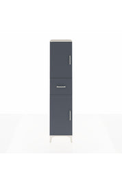 Hyperion Dolap 3 Raflı Tek Çekmeceli 2 Kapaklı 44x44x195 - S58M001V2B