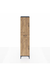 Hyperion Dolap 3 Raflı Tek Çekmeceli 2 Kapaklı 44x44x195 - S58M001V6B