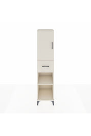 Hyperion Dolap 4 Raflı Tek Çekmeceli Tek Kapaklı 44x44x195 - S58M002V1B