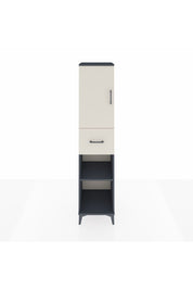 Hyperion Dolap 4 Raflı Tek Çekmeceli Tek Kapaklı 44x44x195 - S58M002V4B