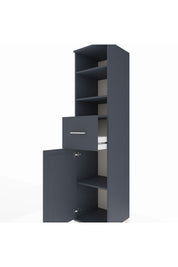 Hyperion Dolap 4 Raflı Tek Çekmeceli Tek Kapaklı 44x44x195 - S58M003V5B