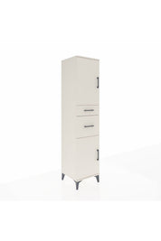 Hyperion Dolap 4 Raflı 2 Çekmeceli Tek Kapaklı 44x44x195 - S58M004V1B