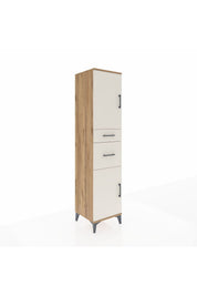 Hyperion Dolap 4 Raflı 2 Çekmeceli Tek Kapaklı 44x44x195 - S58M004V7B