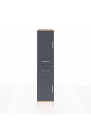 Hyperion Dolap 4 Raflı 2 Çekmeceli Tek Kapaklı 44x44x195 - S58M004V8B