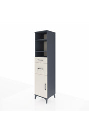 Hyperion Dolap 4 Raflı 2 Çekmeceli Tek Kapaklı 44x44x195 - S58M006V4B