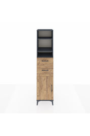 Hyperion Dolap 4 Raflı 2 Çekmeceli Tek Kapaklı 44x44x195 - S58M006V6B