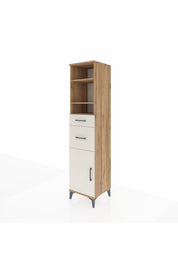 Hyperion Dolap 4 Raflı 2 Çekmeceli Tek Kapaklı 44x44x195 - S58M006V7B