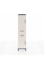 Hyperion Dolap 4 Raflı 2 Çekmeceli 2 Kapaklı 44x44x195 - S58M007V4B