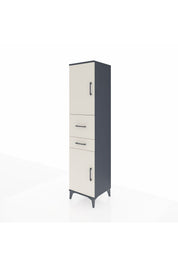 Hyperion Dolap 4 Raflı 2 Çekmeceli 2 Kapaklı 44x44x195 - S58M007V4B