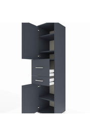 Hyperion Dolap 4 Raflı 2 Çekmeceli 2 Kapaklı 44x44x195 - S58M007V5B