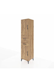 Hyperion Dolap 4 Raflı 2 Çekmeceli 2 Kapaklı 44x44x195 - S58M007V9B