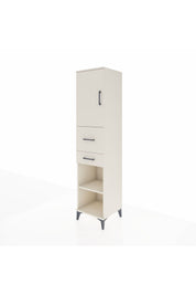 Hyperion Dolap 4 Raflı 2 Çekmeceli Tek Kapaklı 44x44x195 - S58M008V1B