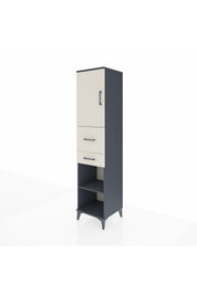 Hyperion Dolap 4 Raflı 2 Çekmeceli Tek Kapaklı 44x44x195 - S58M008V4B