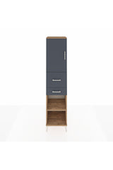 Hyperion Dolap 4 Raflı 2 Çekmeceli Tek Kapaklı 44x44x195