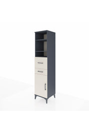 Hyperion Dolap 4 Raflı 2 Çekmeceli Tek Kapaklı 44x44x195 - S58M009V4B