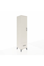 Hyperion Dolap 3 Raflı Tek Çekmeceli Tek Askılı 44x44x195 - S58M010V1B