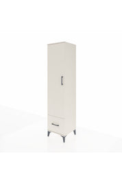 Hyperion Dolap 3 Raflı Tek Çekmeceli Tek Askılı 44x44x195 - S58M010V1B