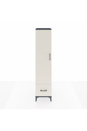 Hyperion Dolap 3 Raflı Tek Çekmeceli Tek Askılı 44x44x195 - S58M010V4B