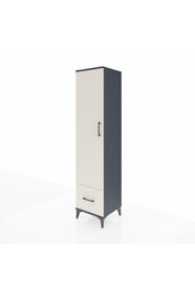 Hyperion Dolap 3 Raflı Tek Çekmeceli Tek Askılı 44x44x195 - S58M010V4B
