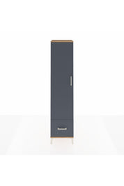 Hyperion Dolap 3 Raflı Tek Çekmeceli Tek Askılı 44x44x195 - S58M010V8B
