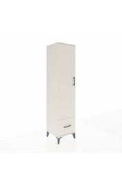 Hyperion Dolap 5 Raflı Tek Çekmeceli Tek Kapaklı 44x44x195 - S58M011V1B