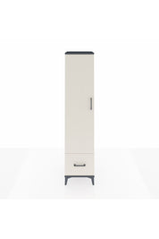 Hyperion Dolap 5 Raflı Tek Çekmeceli Tek Kapaklı 44x44x195 - S58M011V4B