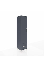 Hyperion Dolap 5 Raflı Tek Çekmeceli Tek Kapaklı 44x44x195 - S58M011V5B