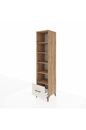 Hyperion Dolap 5 Raflı Tek Çekmeceli 44x44x195 - S58M012V7B