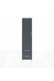 Hyperion Dolap 2 Raflı 2 Çekmeceli Tek Askılı 44x44x195 - S58M013V2B
