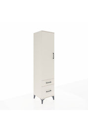 Hyperion Dolap 4 Raflı 2 Çekmeceli Tek Kapaklı 44x44x195 - S58M014V1B
