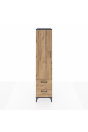 Hyperion Dolap 4 Raflı 2 Çekmeceli Tek Kapaklı 44x44x195 - S58M014V6B