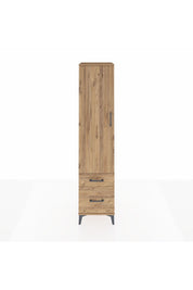 Hyperion Dolap 4 Raflı 2 Çekmeceli Tek Kapaklı 44x44x195 - S58M014V9B