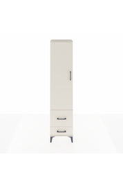Hyperion Dolap 2 Raflı 2 Çekmeceli Tek Askılı 44x44x195 - S58M016V1B