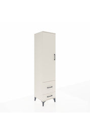 Hyperion Dolap 2 Raflı 2 Çekmeceli Tek Askılı 44x44x195 - S58M016V1B