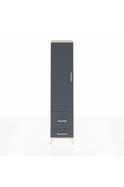 Hyperion Dolap 2 Raflı 2 Çekmeceli Tek Askılı 44x44x195 - S58M016V2B