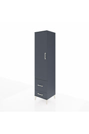 Hyperion Dolap 2 Raflı 2 Çekmeceli Tek Askılı 44x44x195 - S58M016V5B