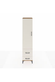 Hyperion Dolap 2 Raflı 2 Çekmeceli Tek Askılı 44x44x195 - S58M016V7B