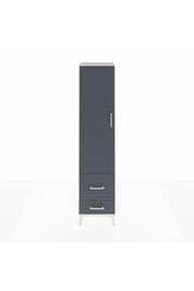 Hyperion Dolap 4 Raflı 2 Çekmeceli Tek Kapaklı 44x44x195 - S58M017V2B