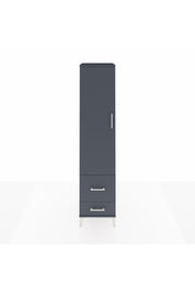 Hyperion Dolap 4 Raflı 2 Çekmeceli Tek Kapaklı 44x44x195 - S58M017V5B