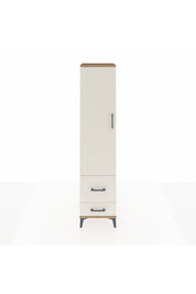Hyperion Dolap 4 Raflı 2 Çekmeceli Tek Kapaklı 44x44x195 - S58M017V7B