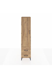 Hyperion Dolap 4 Raflı 2 Çekmeceli Tek Kapaklı 44x44x195 - S58M017V9B