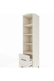 Hyperion Dolap 4 Raflı 2 Çekmeceli 44x44x195 - S58M018V1B