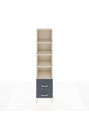 Hyperion Dolap 4 Raflı 2 Çekmeceli 44x44x195 - S58M018V2B
