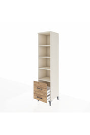 Hyperion Dolap 4 Raflı 2 Çekmeceli 44x44x195 - S58M018V3B