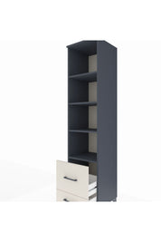 Hyperion Dolap 4 Raflı 2 Çekmeceli 44x44x195 - S58M018V4B
