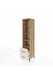 Hyperion Dolap 4 Raflı 2 Çekmeceli 44x44x195 - S58M018V7B