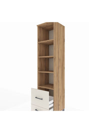 Hyperion Dolap 4 Raflı 2 Çekmeceli 44x44x195 - S58M018V7B