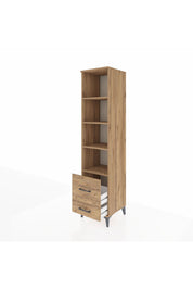 Hyperion Dolap 4 Raflı 2 Çekmeceli 44x44x195 - S58M018V9B