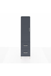 Hyperion Dolap 2 Raflı 2 Çekmeceli Tek Askılı 44x44x195 - S58M019V5B