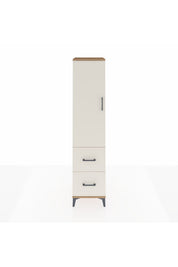 Hyperion Dolap 2 Raflı 2 Çekmeceli Tek Askılı 44x44x195 - S58M019V7B